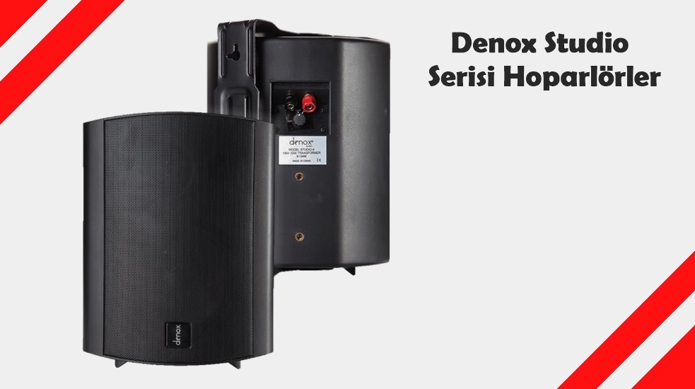 Denox Studio Serisi Duvar Hoparlörleri