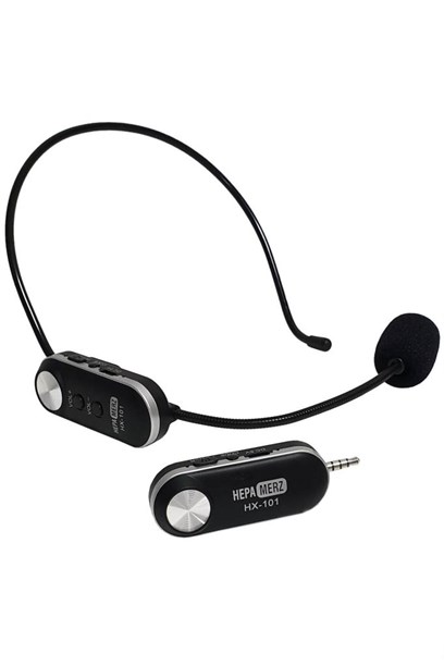 Hepa Merz Hx-101 Profesyonel Kablosuz Headset Kafa Mikrofonu