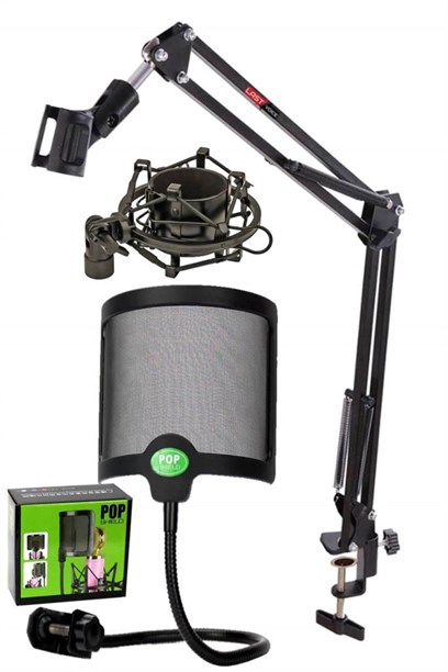 Lastvoice NB39-PS02X-SH Pop Filtre Mikrofon Standı Shock Mount