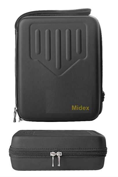 Midex KLX-511CS GİGBAGLİ Hakiki Ağaç Geyik Desekli Kalimba 17 Tuşlu Full Set