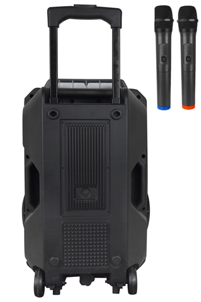 Midex MXR-900 Taşınabilir Seyyar Mikrofonlu Akülü Ses Sistemi Hoparlör (450-900 Watt 12 İNÇ)
