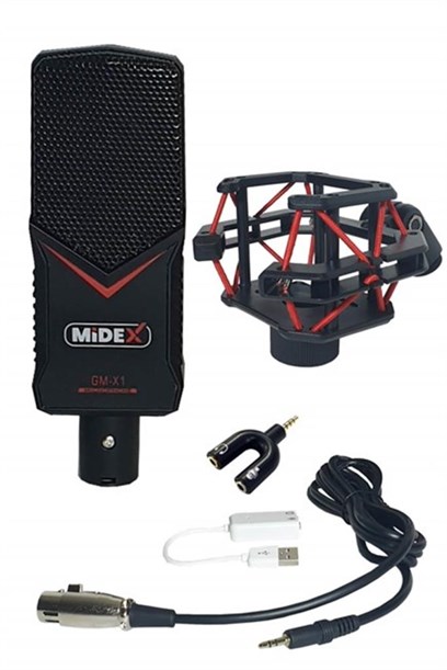 Midex Tk-GMX1 Tiktok Canlı Yayın Mikrofonu (Telefondan Tiktok Canlı Yayın)