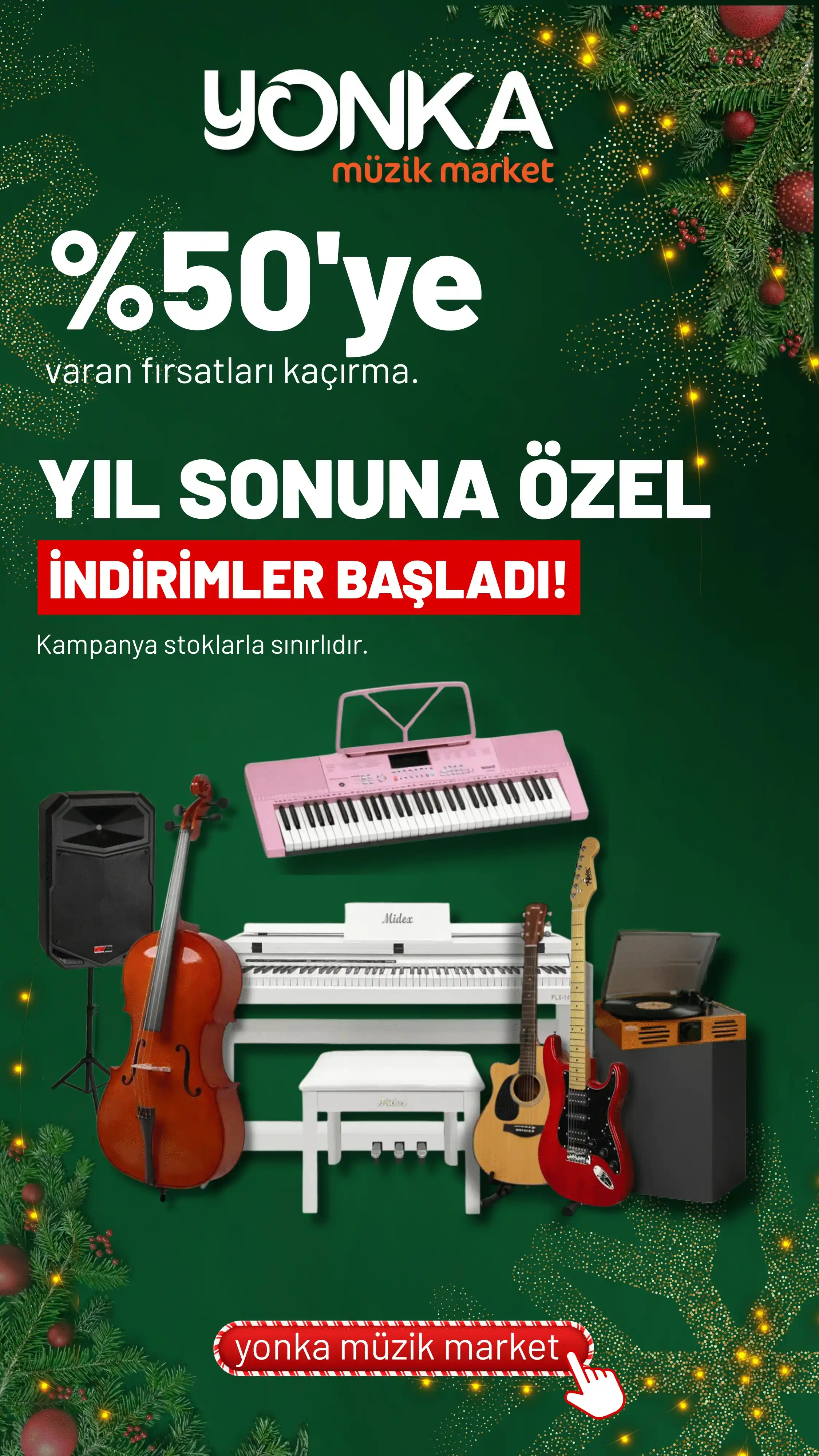 Yıl Sonu İndirimi Mobil