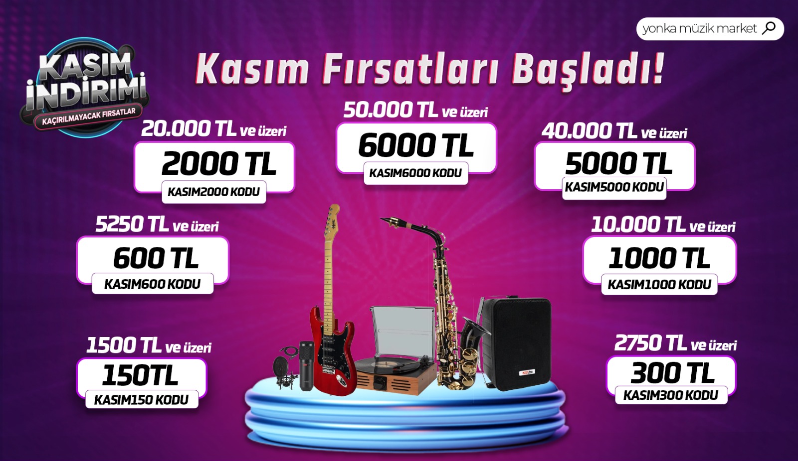 KASIM ÖZEL KUPONLARI