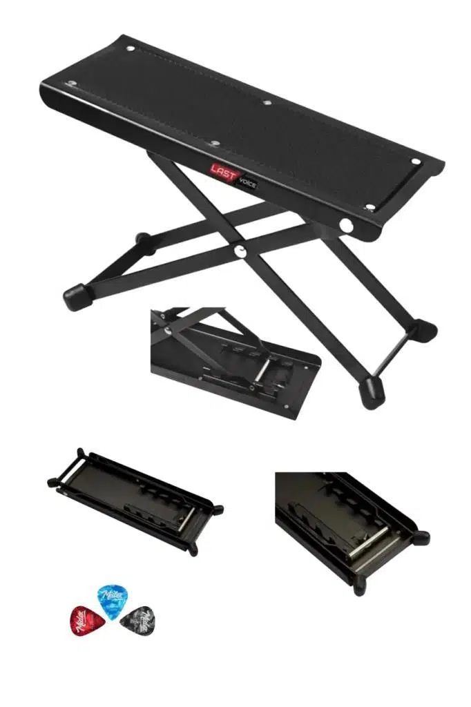 Lastvoice GS-03-OUT Gitar Ayaklığı Ayak Sehpası 5 Kademe Pena Hediye (OUTLET)