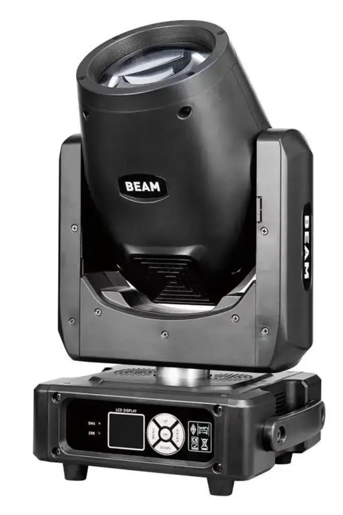 Quenlite Beam-280-OUT 9R Osram Ampül ile 280W Beam Spot Sahne Işık Cam Gobo (OUTLET)