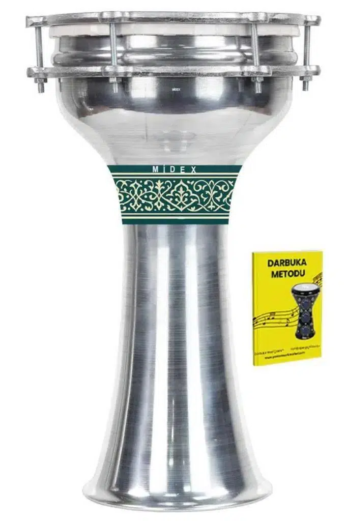 Midex DBK-05-OUT Yetişkinler İçin 5 Numara Büyük Boy Alüminyum Darbuka (OUTLET)