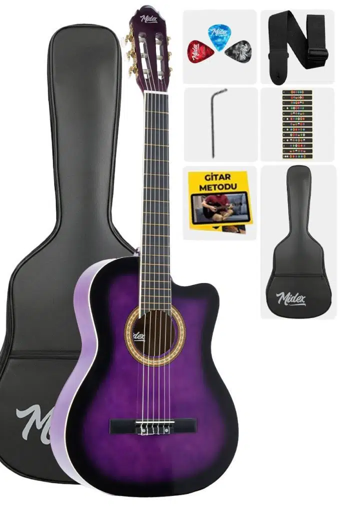 Midex MGX-200PRP-OUT Kaliteli Klasik Gitar 4/4 Yetişkin Boy (OUTLET)