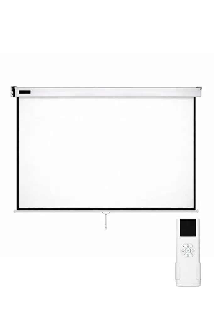 Decon DPC-250 - 500X380 Projeksiyon Perdesi - Motorlu Uzaktan Kumandalı