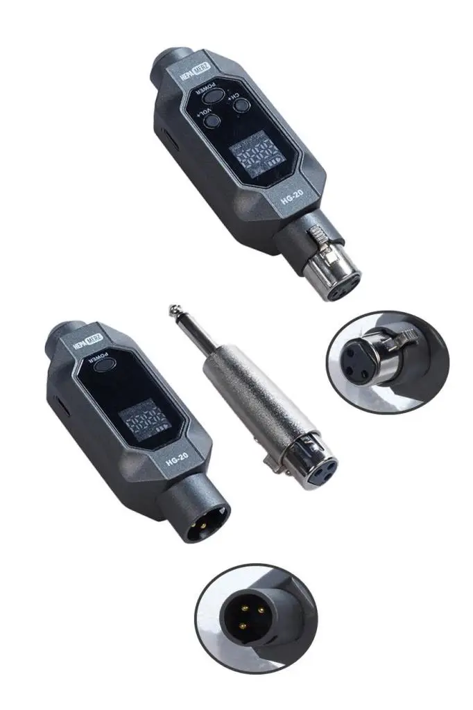 Hepa Merz HG-20 Kablosuz Mikrofon Sistemi Alıcı Verici
