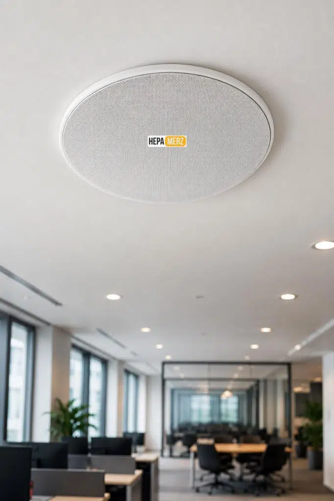 Hepa Merz HVX-160 PRO Üst Seviye Alçıpan Tavan Hoparlörü 16 cm 160 Watt 100V Trafolu (Adet)