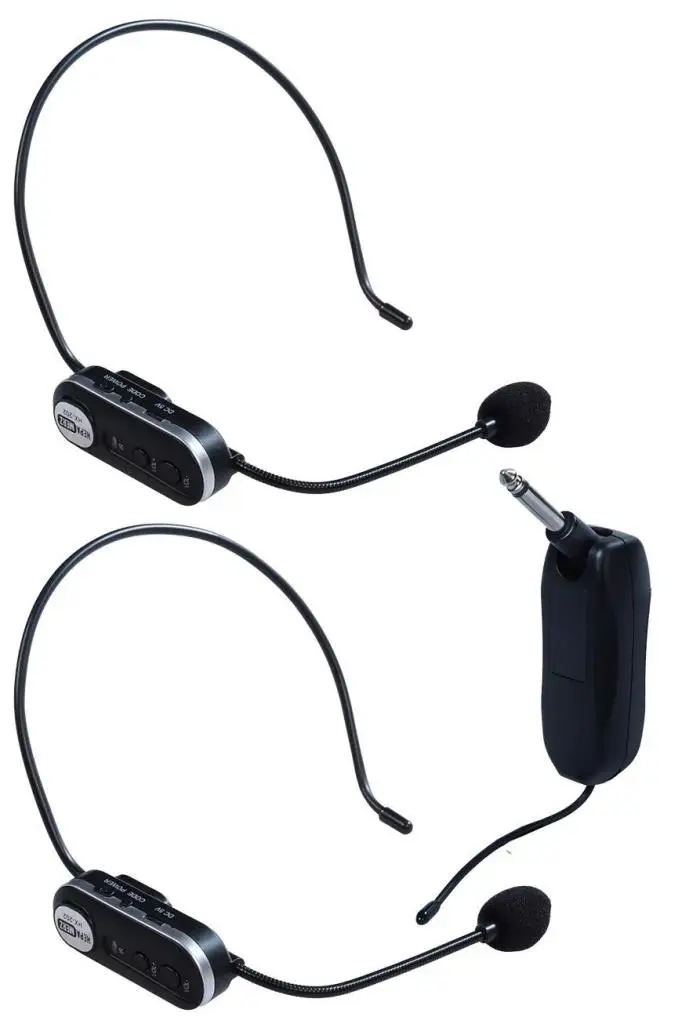 Hepa Merz HX-202 İkili UHF Kablosuz (Wireless) Headset Mikrofon Seti