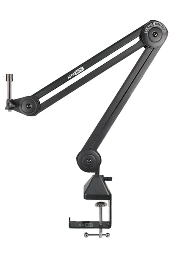 Hepa Merz N-PRO33 Yüksek Kaliteli Stüdyo Tipi Masa Mikrofon Standı Sehpası (33x33 cm)