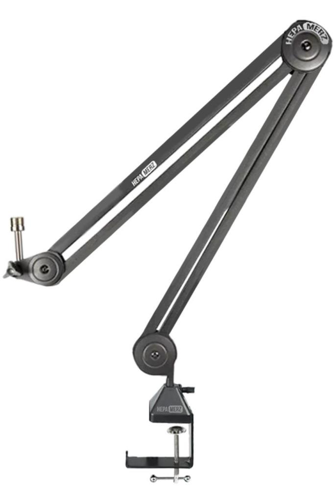 Hepa Merz N-PRO46 Yüksek Kaliteli Stüdyo Tipi Masa Mikrofon Standı Sehpası (46x46 cm)