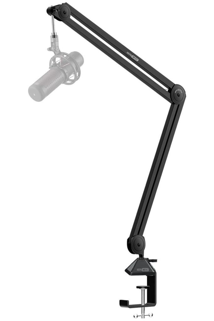 Hepa Merz N-PRO46 Yüksek Kaliteli Stüdyo Tipi Masa Mikrofon Standı Sehpası (46x46 cm)