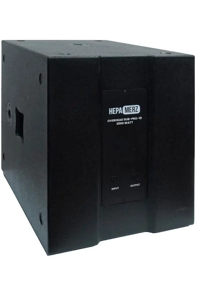 Hepa Merz Over Head SUB-PRO18-PP 3000W 18 İNÇ Yüksek Kaliteli Pasif Subwoofer Subbass Hoparlör