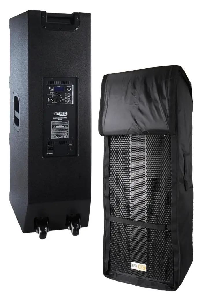 Hepa Merz Over Head X215 PRO-AP 4200W 2x15 İNÇ Yüksek Kaliteli Aktif Kule Kabin Hoparlör