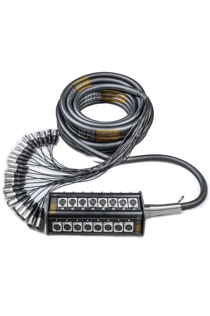 Hepa Merz Stage-24C-20M 24 Kanal 20 Metre Multicore Kablolu Hazır Stage Box