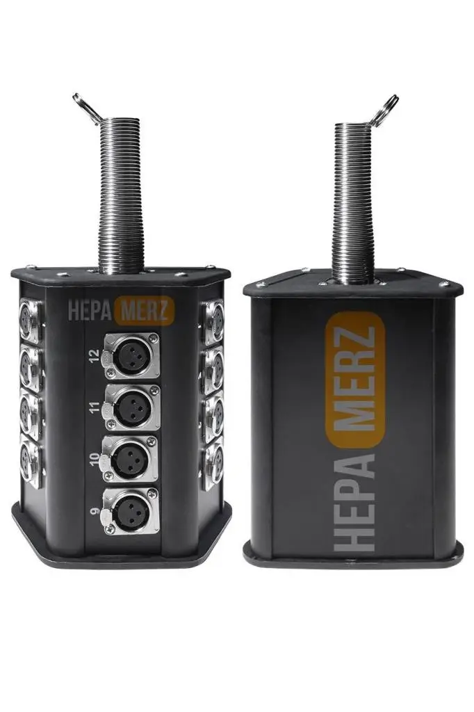 Hepa Merz Stagebox-12 Stage Box Kutusu 12 Girişli