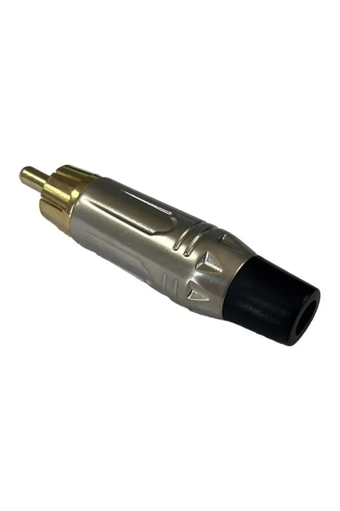 Hepa Merz STLC-3040BK Altın Uçlu RCA Erkek Konnektör