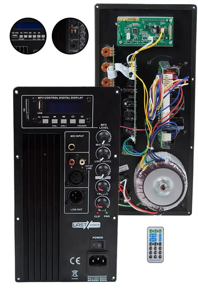 Lastvoice A600 İki Yollu Aktif Kabin Hoparlör Modülü Çıkış Katı (8 inç ve 10 inç İçin)