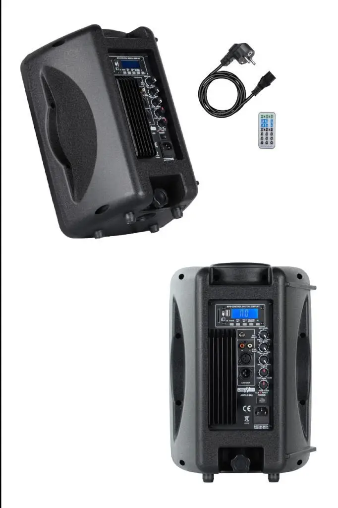 Lastvoice Ample-08A Aktif Kabin Hoparlör 8 İnç 450 Watt Bluetooth Usb