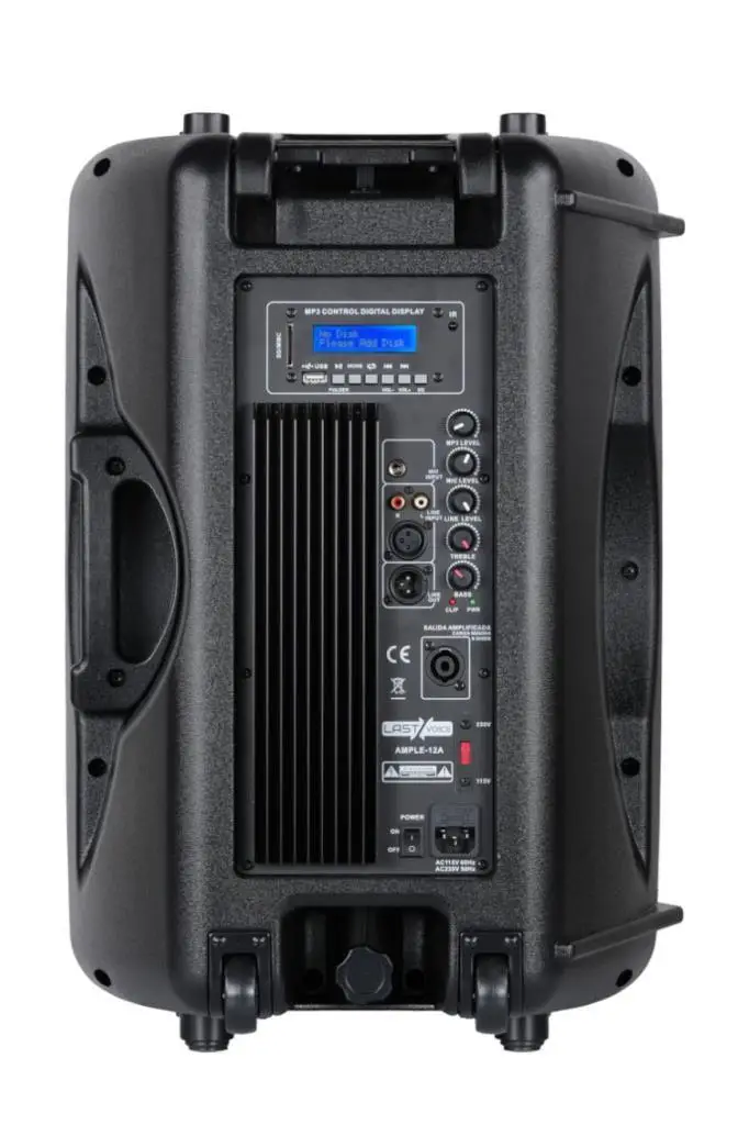 Lastvoice Ample-12A Aktif Kabin Hoparlör 12 İnç 800 Watt Bluetooth Usb