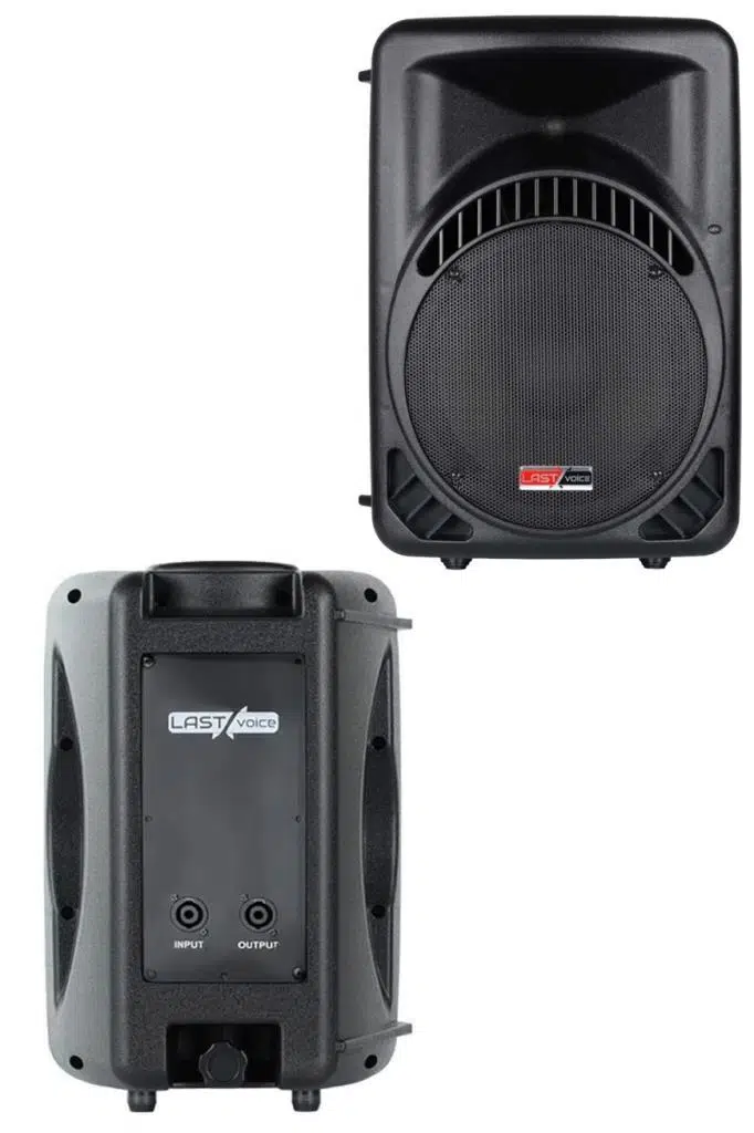 Lastvoice AMPLE-12PAK Taşınabilir 1600W 12 inç İkili Aktif Pasif Hoparlör Ses Sistemi Paketi