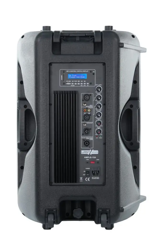 Lastvoice Ample-15A Aktif Kabin Hoparlör 15 İnç 1000 Watt Bluetooth Usb
