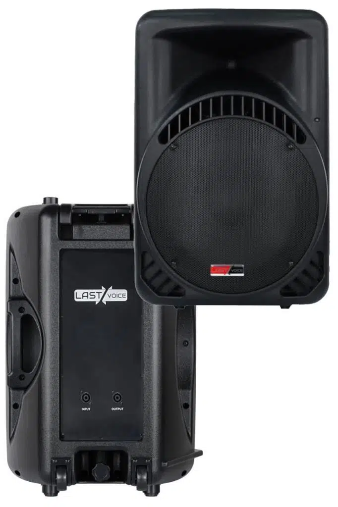 Lastvoice AMPLE-15PAK Taşınabilir 2000W 15 inç İkili Aktif Pasif Hoparlör Ses Sistemi Paketi