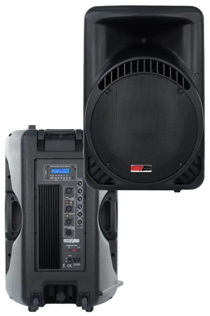 Lastvoice AMPLE-15PAK Taşınabilir 2000W 15 inç İkili Aktif Pasif Hoparlör Ses Sistemi Paketi