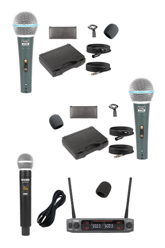  Lastvoice Ample Classy-Paket-4 Aktif hoparlör ve Mixer Full Ses Sistemi Seti