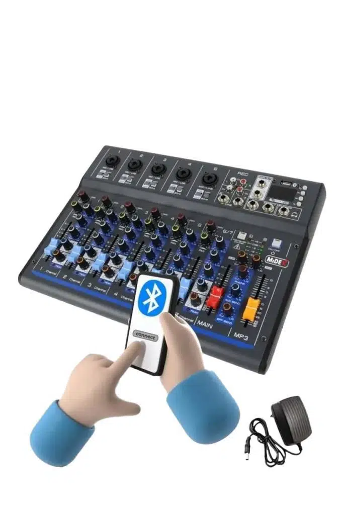  Lastvoice Ample Covering-Paket-2 Aktif hoparlör ve Mixer Full Ses Sistemi Seti