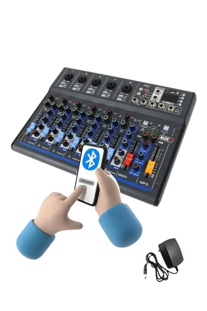 Lastvoice Ample Covering-Paket-4 Aktif hoparlör ve Mixer Full Ses Sistemi Seti