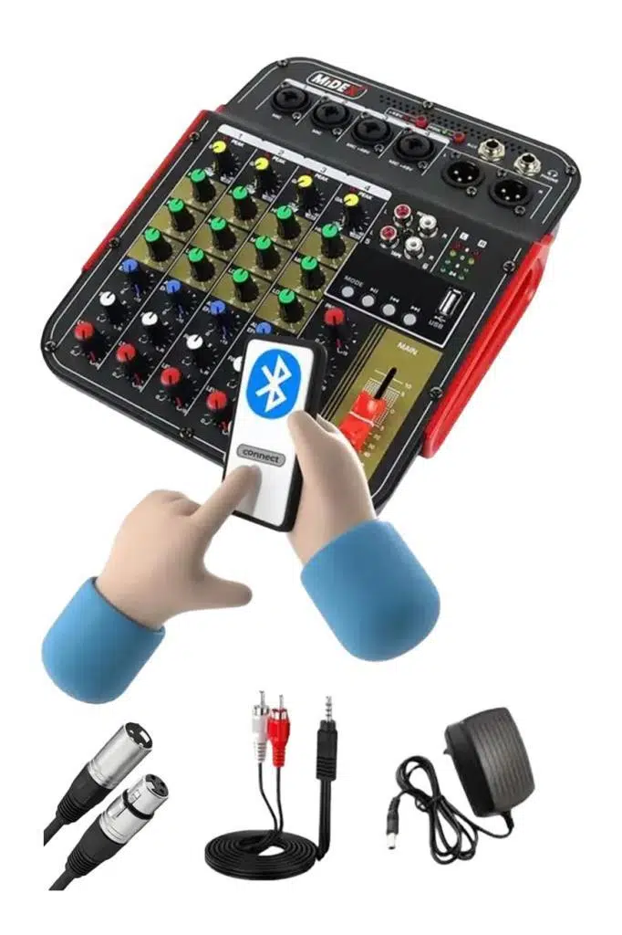 Lastvoice Ample Little Paket-2 Aktif hoparlör ve Mixer Full Ses Sistemi Seti