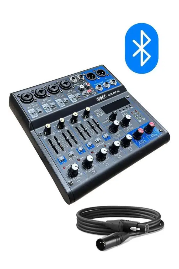 Lastvoice Ample Surface-Paket-2 Aktif hoparlör ve Mixer Full Ses Sistemi Seti