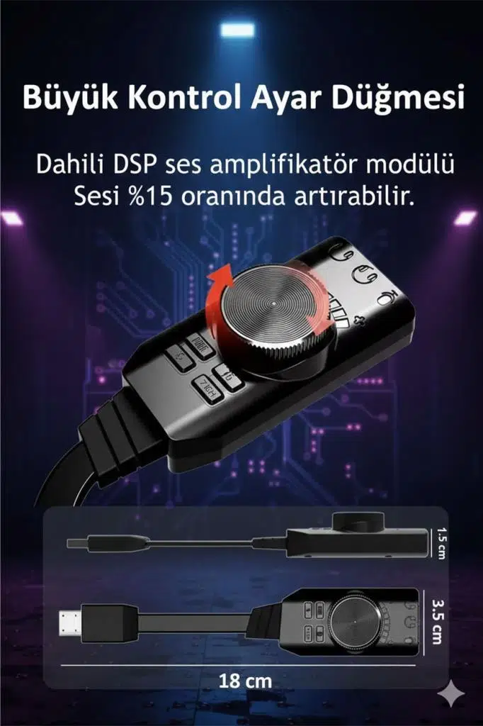 Lastvoice BM800BTA Gaming 7.1 Ses Kartı ve Mikrofon Seti Canlı Yayın LOL PUBG