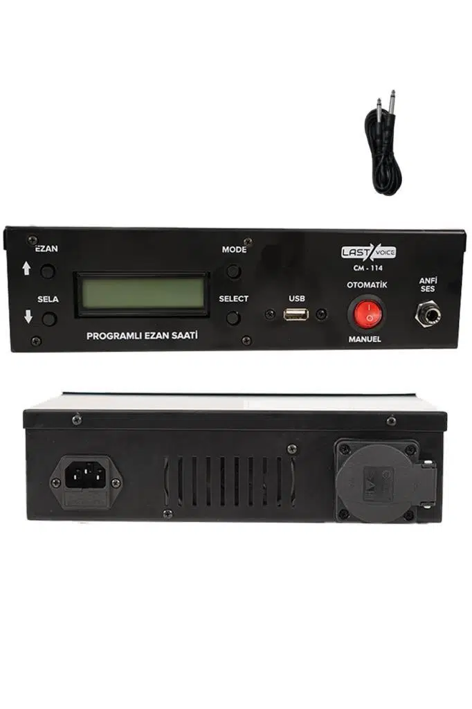 Lastvoice Cm-114 Ezanmatik Ezan Okuyan Cihaz ( Dahili Hoparlörlü )