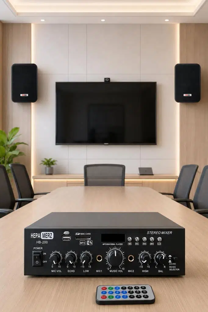 Lastvoice Ekonomi Wall Paket-2B Anfi ve Duvar Hoparlörü Seti (1 ANFİ + 2 HOPARLÖR)