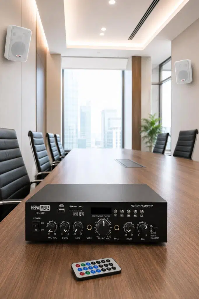 Lastvoice Ekonomi Wall Paket-2W Anfi ve Duvar Hoparlörü Seti (1 ANFİ + 2 HOPARLÖR)