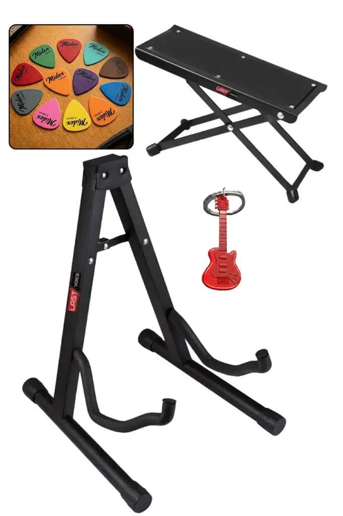 Lastvoice Gtr-111PD Profesyonel Gitar Standı Sehpası + Ayaklık + Pena