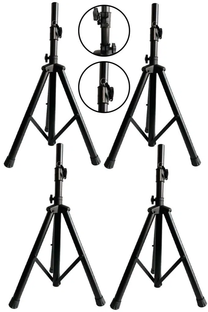 Lastvoice KB05-X4 (4'lü) Kabin Hoparlör Standı Sehpası - Hoparlör Ayağı