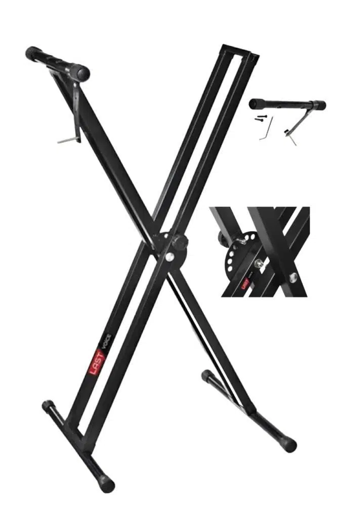 Lastvoice Ks-04D-OUT Çift Profilli 7 Kademeli Üst Segment Org Sehpası Standı Ayağı (OUTLET)