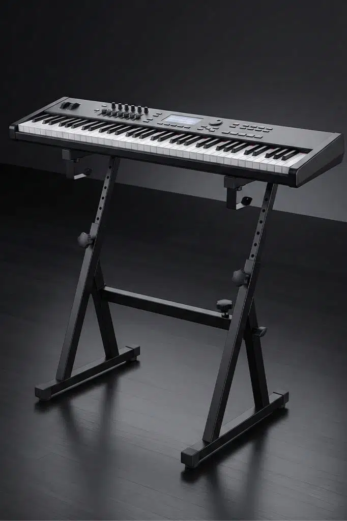 Lastvoice KS-15 PRO Yüksek Kaliteli Tekerlekli Estetik Şık Org Standı Sehpası