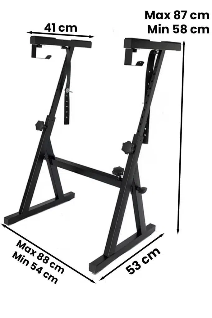 Lastvoice KS-15 PRO Yüksek Kaliteli Tekerlekli Estetik Şık Org Standı Sehpası