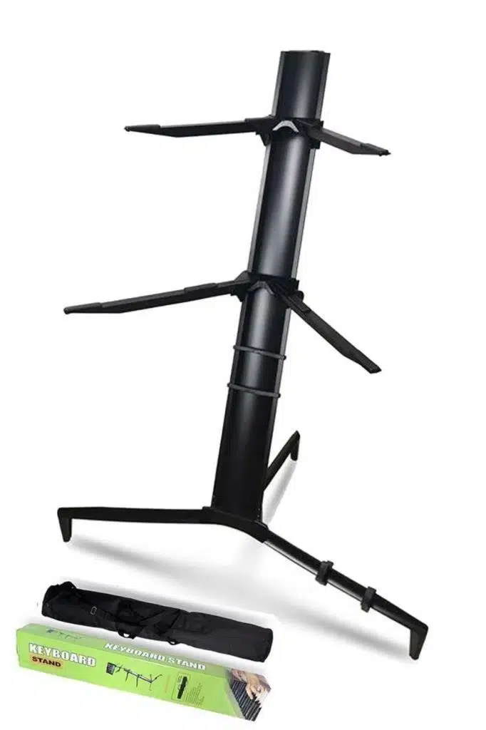 Lastvoice KS-20BK Org Standı Sehpası Çift Katlı (OUTLET)