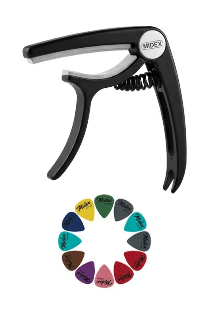 Lastvoice LCT-90BK Kaliteli Gitar Capo Sağlam Tutuş 
