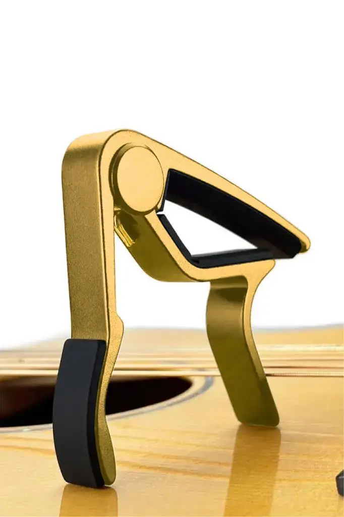 Lastvoice LCT-90GLD Gitar Capo Metal Kapo Kaliteli 5 Adet Pena Hediye