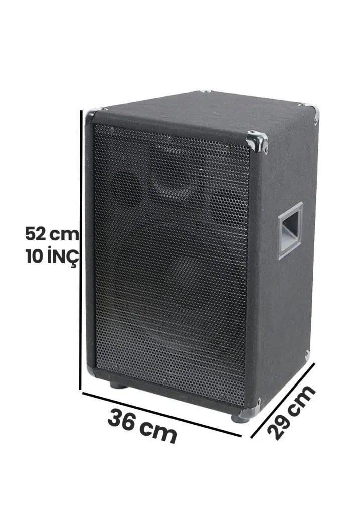 Lastvoice LPM-10 Ahşap Profesyonel Kabin Hoparlör 10 inç 450W