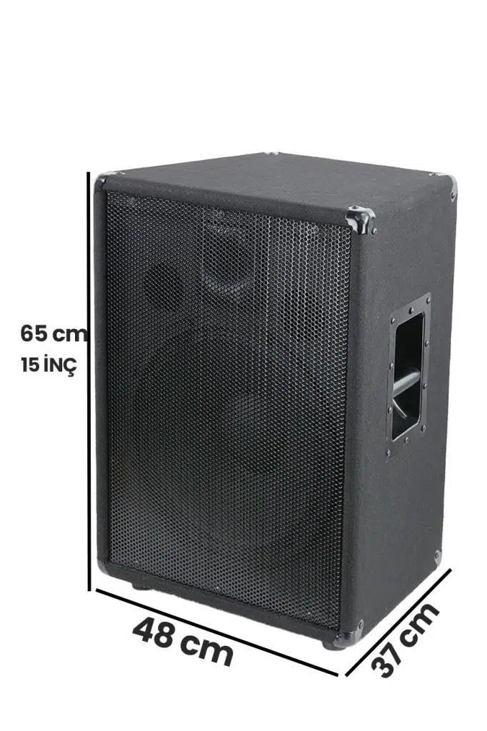 Lastvoice LPM-15 Ahşap Profesyonel Kabin Hoparlör 15 inç 1000W